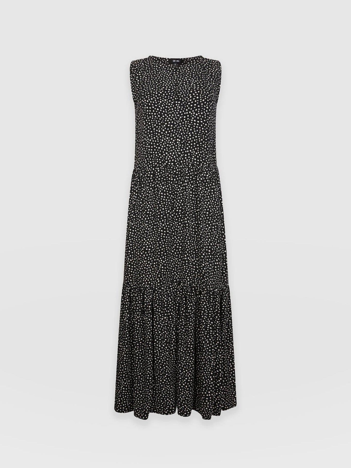 Greenwich Dress - Black Spot