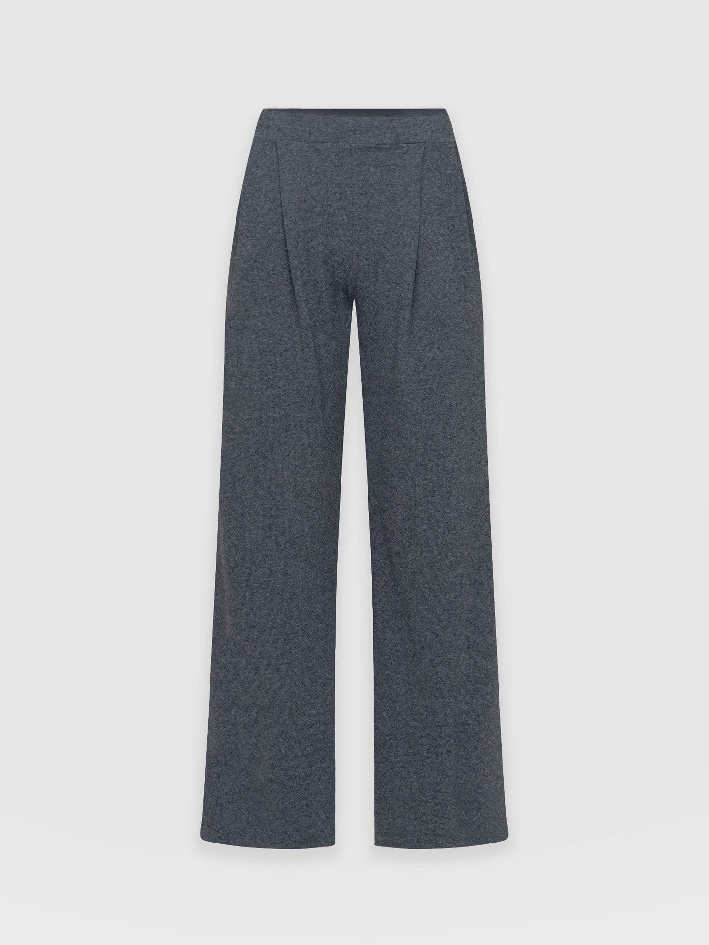 Camden Wide Leg Pant - Charcoal