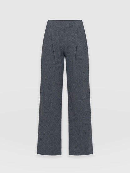 Camden Wide Leg Pant - Charcoal