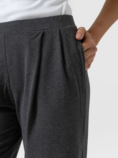 Camden Wide Leg Pant - Charcoal