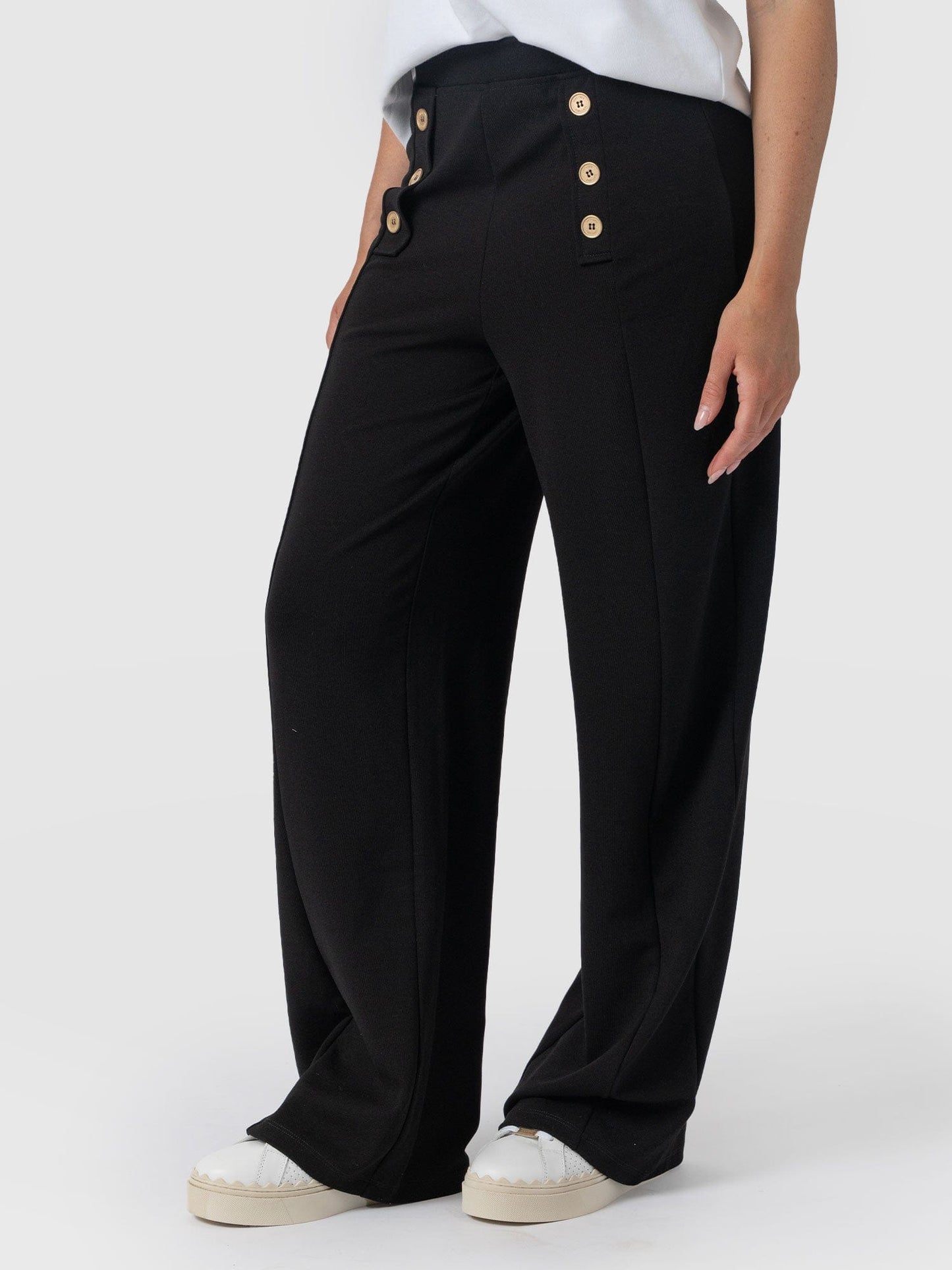 Chelsea Pant - Black Jersey