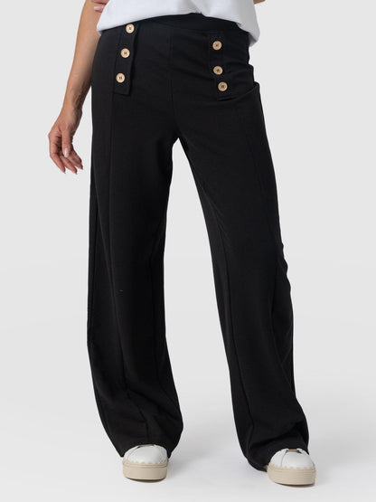 Chelsea Pant - Black Jersey
