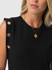 Rowan Dress - Black - Molten