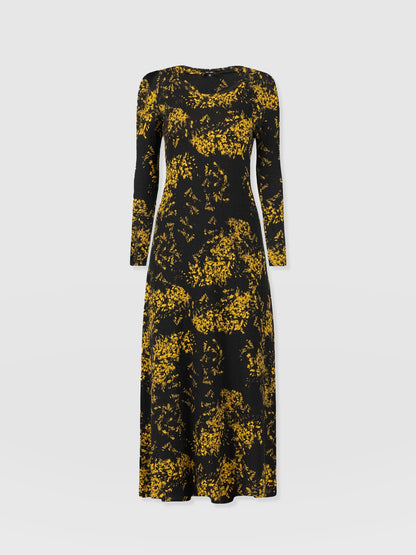 Scarlett Dress - Yellow Mimosa