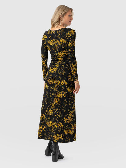 Scarlett Dress - Yellow Mimosa
