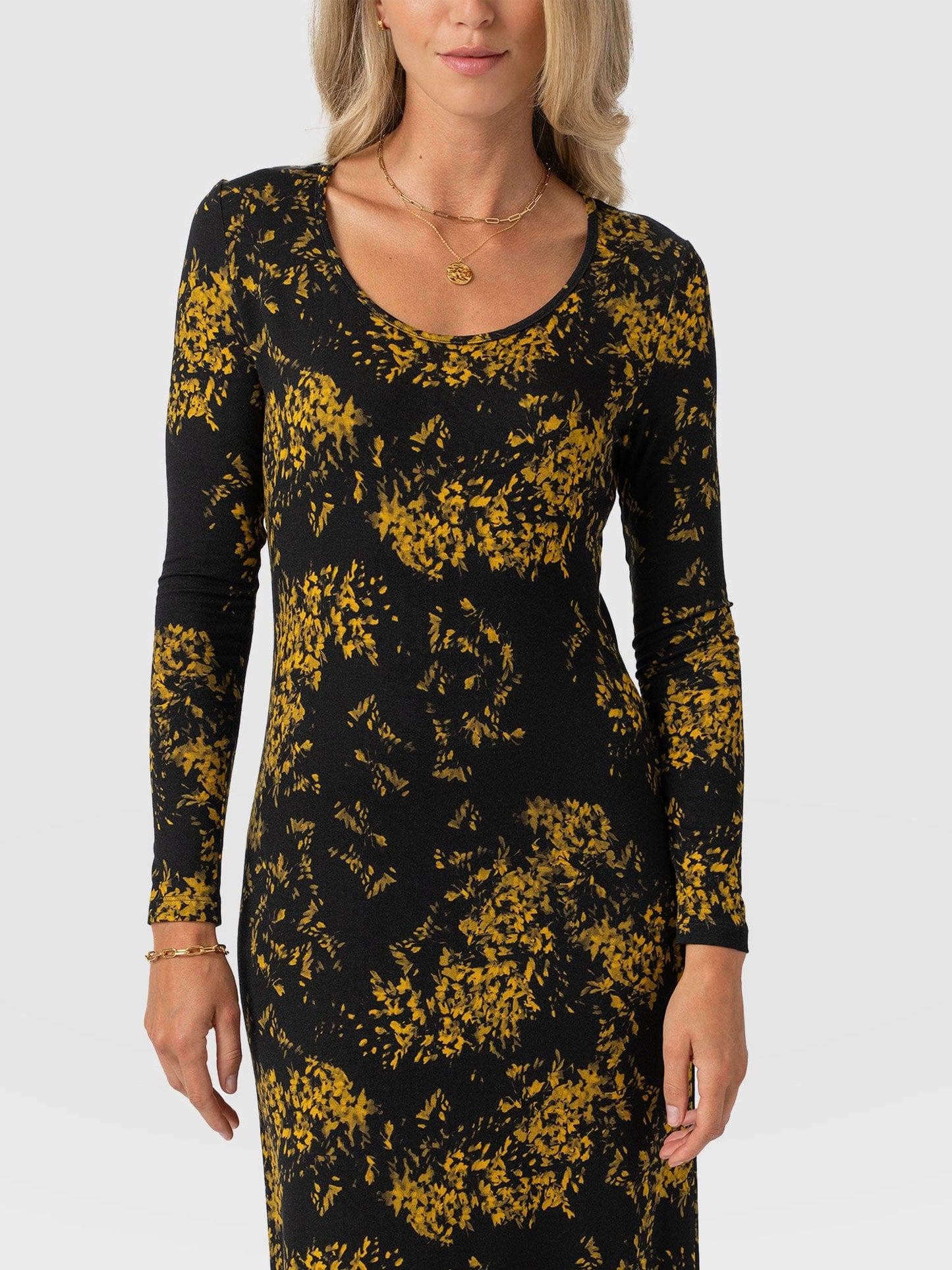 Scarlett Dress - Yellow Mimosa