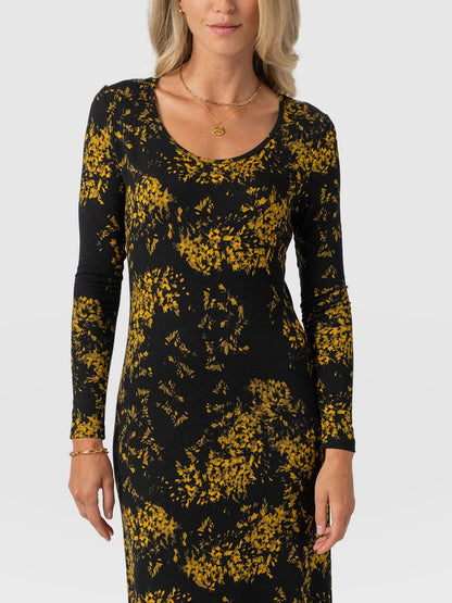 Scarlett Dress - Yellow Mimosa