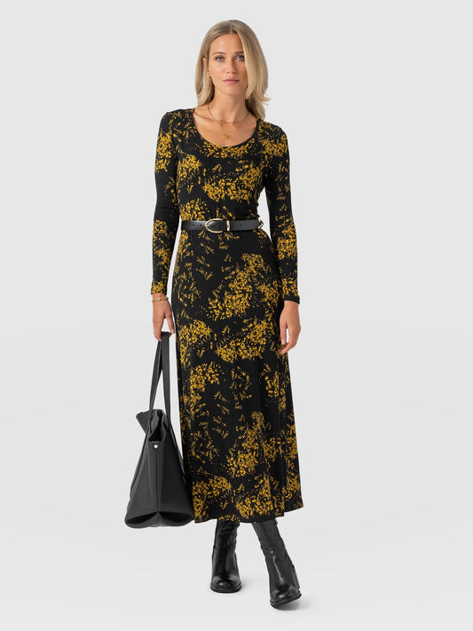 Scarlett Dress - Yellow Mimosa